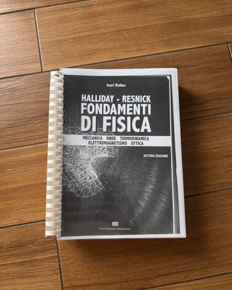 Halliday-Resnick fondamenti di Fisica