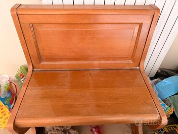 Cassapanca in legno 84,5 x 53 x 79,5