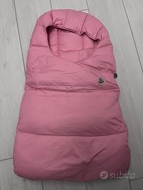 Moncler enfant sacco nanna rosa bambina