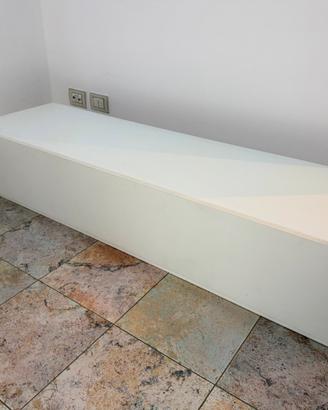 Cassettiera bianca porta TV