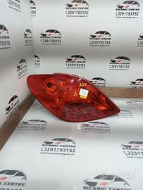 Faro fanale stop posteriore sinistro peugeot 207 2