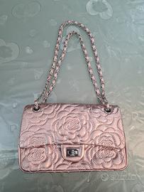 Borsa Rosa metallizzata Chanel