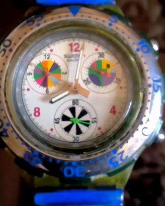 Swatch Chrono vintage 93 Color weel