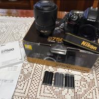 Nikon d7500 reflex kit obiettivo 18-140 nikkor