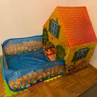 Casetta bambini con giardino