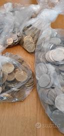 lotto di monete della Repubblica 