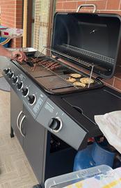 Barbeque 4 fuochi +1 a Gas