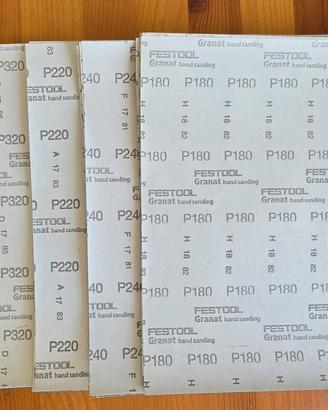 Dischi e carte abrasivi Festool 