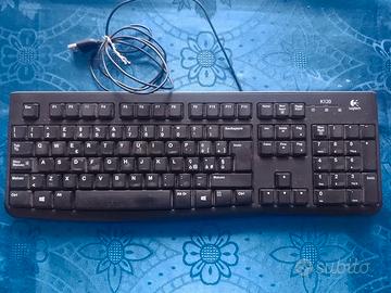 Tastiera Logitech K120 Nera