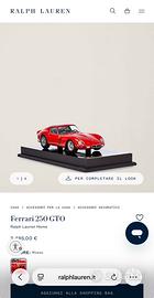 Modellino Ralph Lauren Ferrari 250 GTO