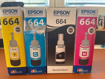Cartucce originali epson Ecotank serie 664