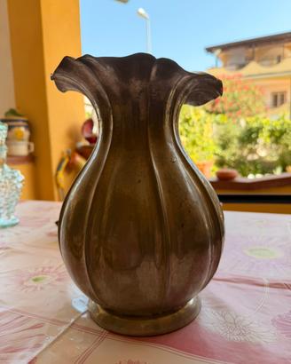 Vaso Vintage in Peltro / Silverplate