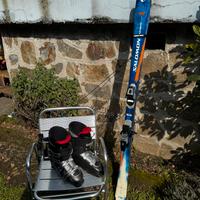 Sci Salomon e scarponi 43/44