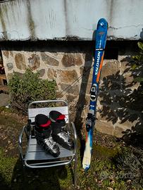 Sci Salomon e scarponi 43/44