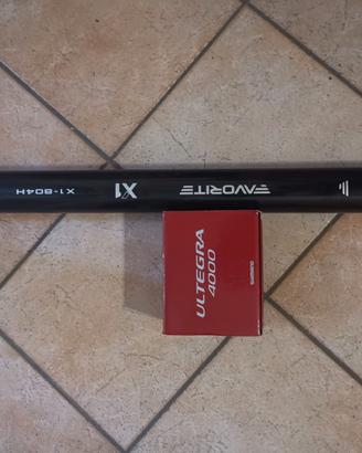Shimano Ultegra 4000+ canna Favorite X1-804H 20-50