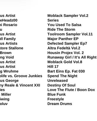 Dischi Vinile Deep House