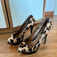 Scarpe con tacco Zara animalier cavallino