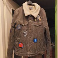 Giacca in velluto con toppe Asos 