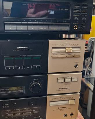 stereo Pioneer con casse 