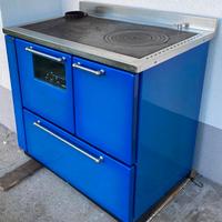 STUFA A LEGNA ANDREATTA ALTO RENDIMENTO CON FORNO