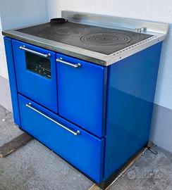 STUFA A LEGNA ANDREATTA ALTO RENDIMENTO CON FORNO