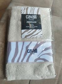 Asciugamano Ospite Cavalli Home 40x55 beige