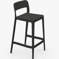 Midj set da 4 sgabelli per isola cucina