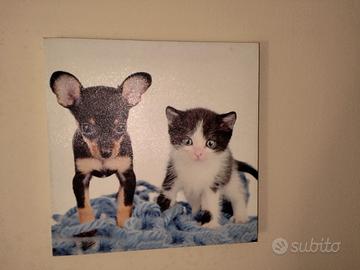 quadro/tela/puzzle unicorno 