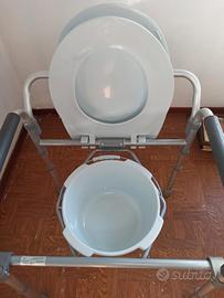 Sedia Comoda WC Disabili e Anziani 