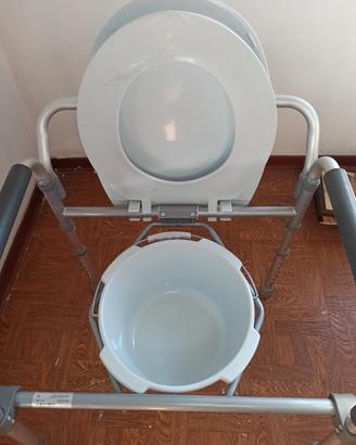 Sedia Comoda WC Disabili e Anziani 