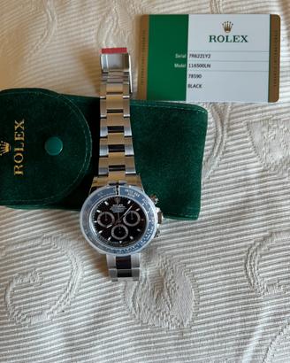 Rolex Daytona 116500LN nero N U O V O