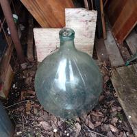 Vecchia damigiana d, Arredamento da 54litri.