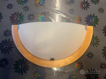 Applique in legno naturale Ikea