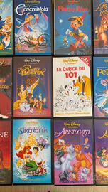 Cassette Grandi Classici della Walt Disney.