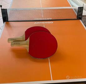 Mini ping pong artengo arancione