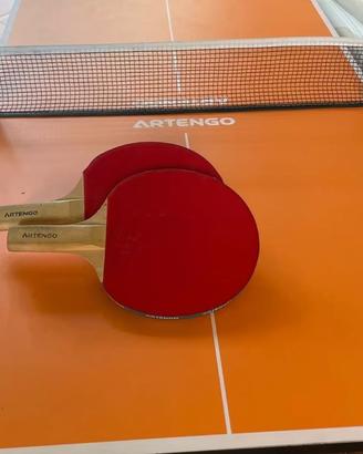 Mini ping pong artengo arancione