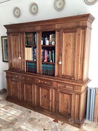 Libreria legno massello