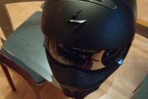 Casco Scorpion exo combat e guanti Iron Ji