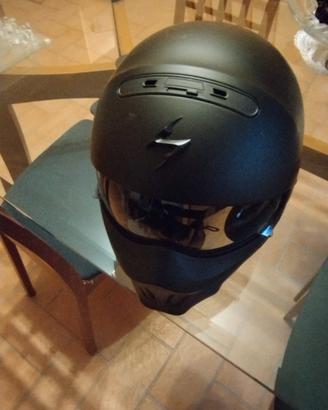 Casco Scorpion exo combat e guanti Iron Ji