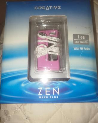 Lettore MP3 Vintage Creative Zen Nano Plus 1GB