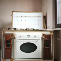 monoblocco cottura e cappa Marchi Cucine