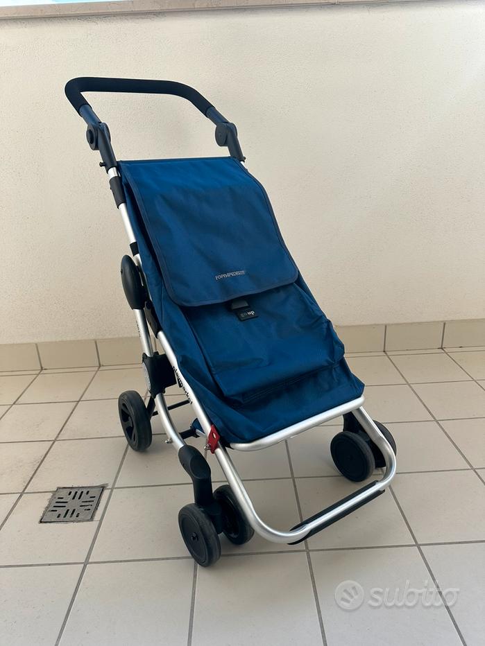 CARRELLO PORTASPESA CON RUOTE GO UP FOPPAPEDRETTI - Arredamento e