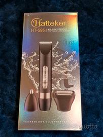 Hatteker HT-595 Regolabarba e Body Groomer 4 in 1