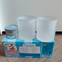 Candele profumate e porta candele 