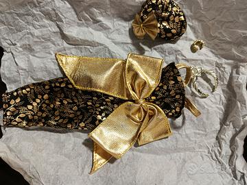 Abito vintage per Barbie doll e accessori anni 90