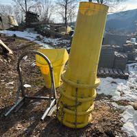 tubi per scarico macerie