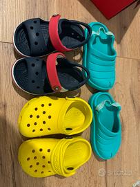 Crocs e hawaianas