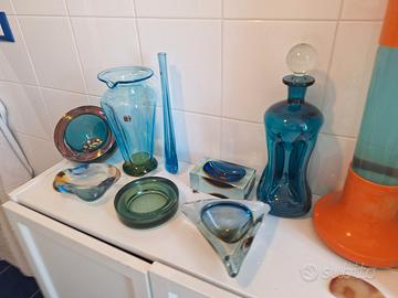 Vasi ciotole svuotatasche Murano vetro vintage 