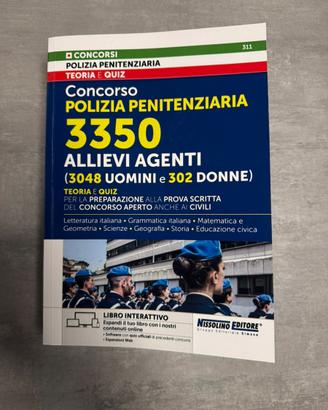 Libro preparazione allievi agenti Polizia Pen.