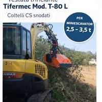 Testata trinciante Tifermec Serie T - Mod. T-80 L 